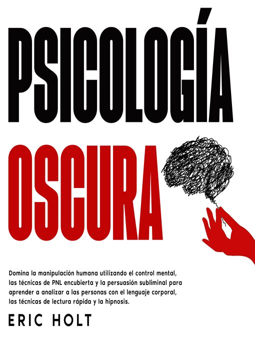 Title details for Psicología Oscura by Eric Holt - Available